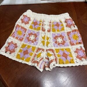Rebellion Again Women’s Crochet shorts